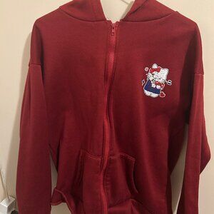 Sanrio Hello Kitty Japanese College Style Y2K Cartoon Hoodie